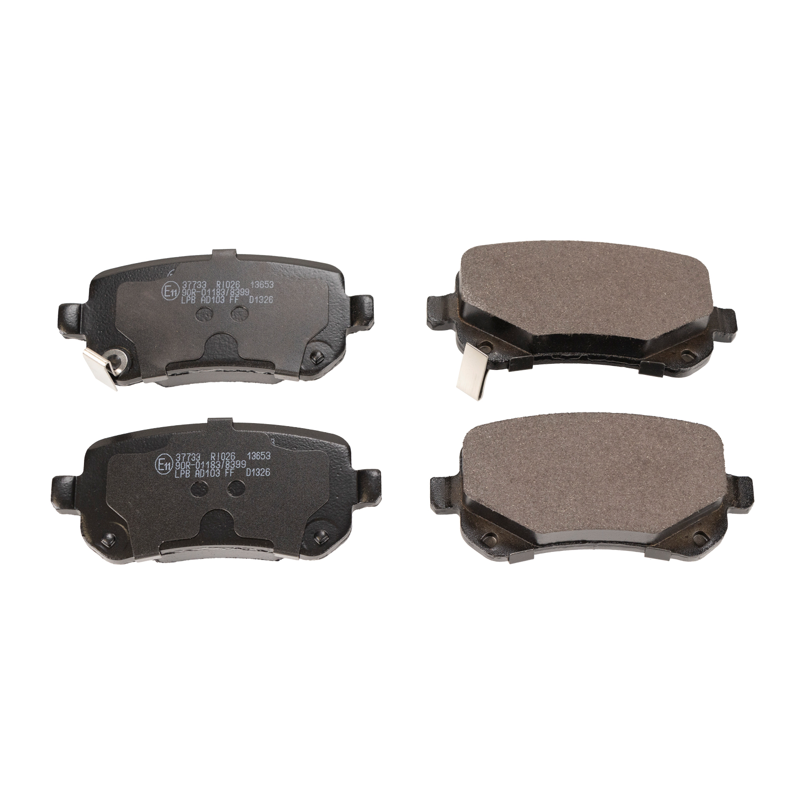Bremsklötze hinten Fiat Freemont kleine Bremse Chrysler Grand Voyager Dodge Journey