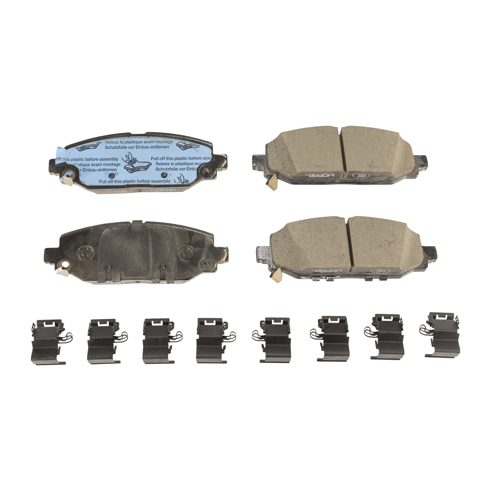 Bremsbelag hinten Jeep Wrangler ab Bj. 2017