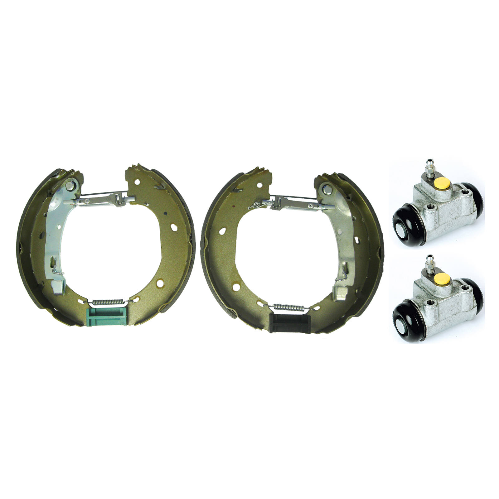 Bremsbacken Kit vormontiert ohne ABS Fiat Ducato Typ 230 / 244 11 15 Q ab Bj. 01 Citroen Jumper, Peugeot Boxer Typ 230 / 244