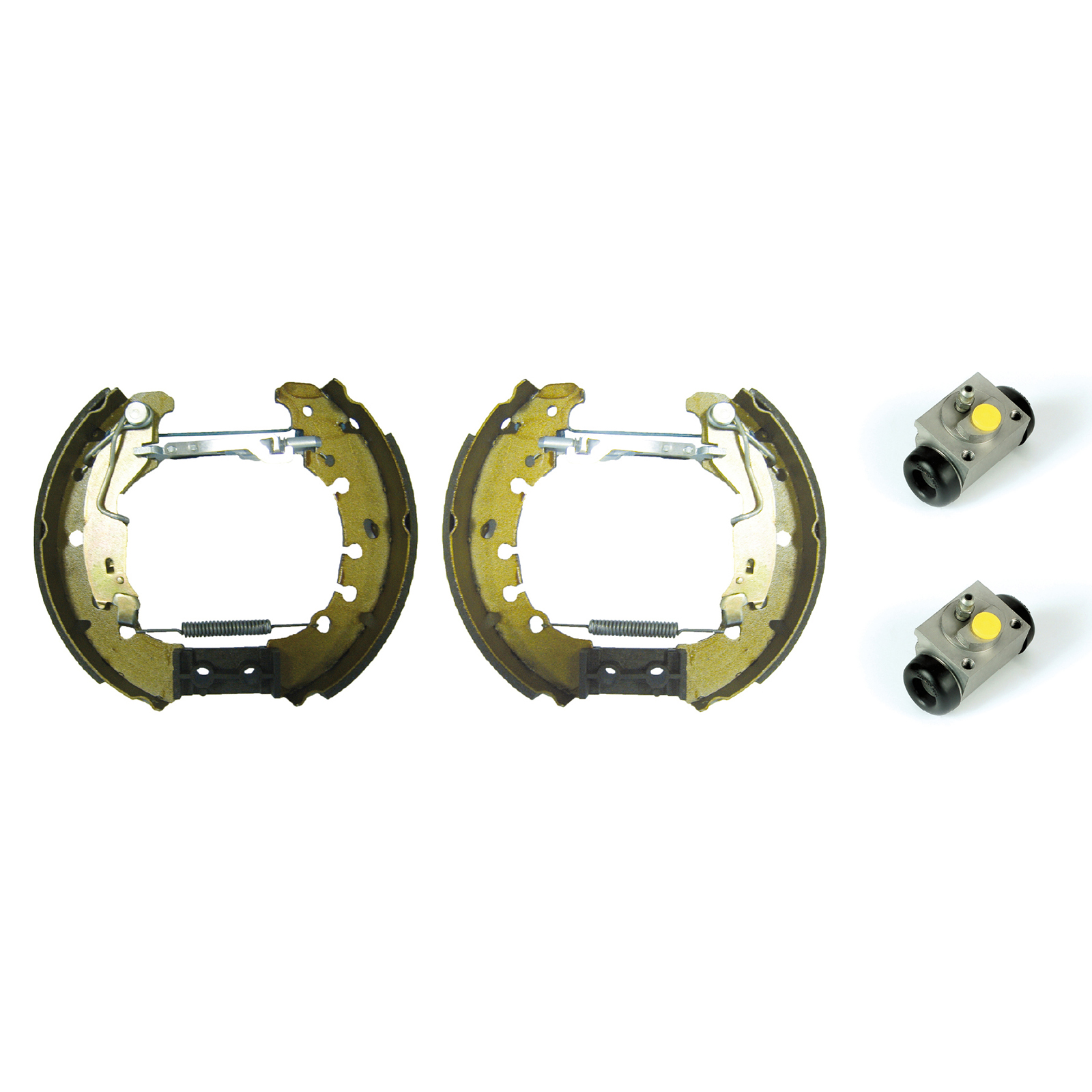 Bremsbacken Kit vormontiert Brembo Fiat Brava / o 1,2-1,8-1,9 Marea 1,2-1,9TD 203 Ø 22,00 Radbremszylinder Alu