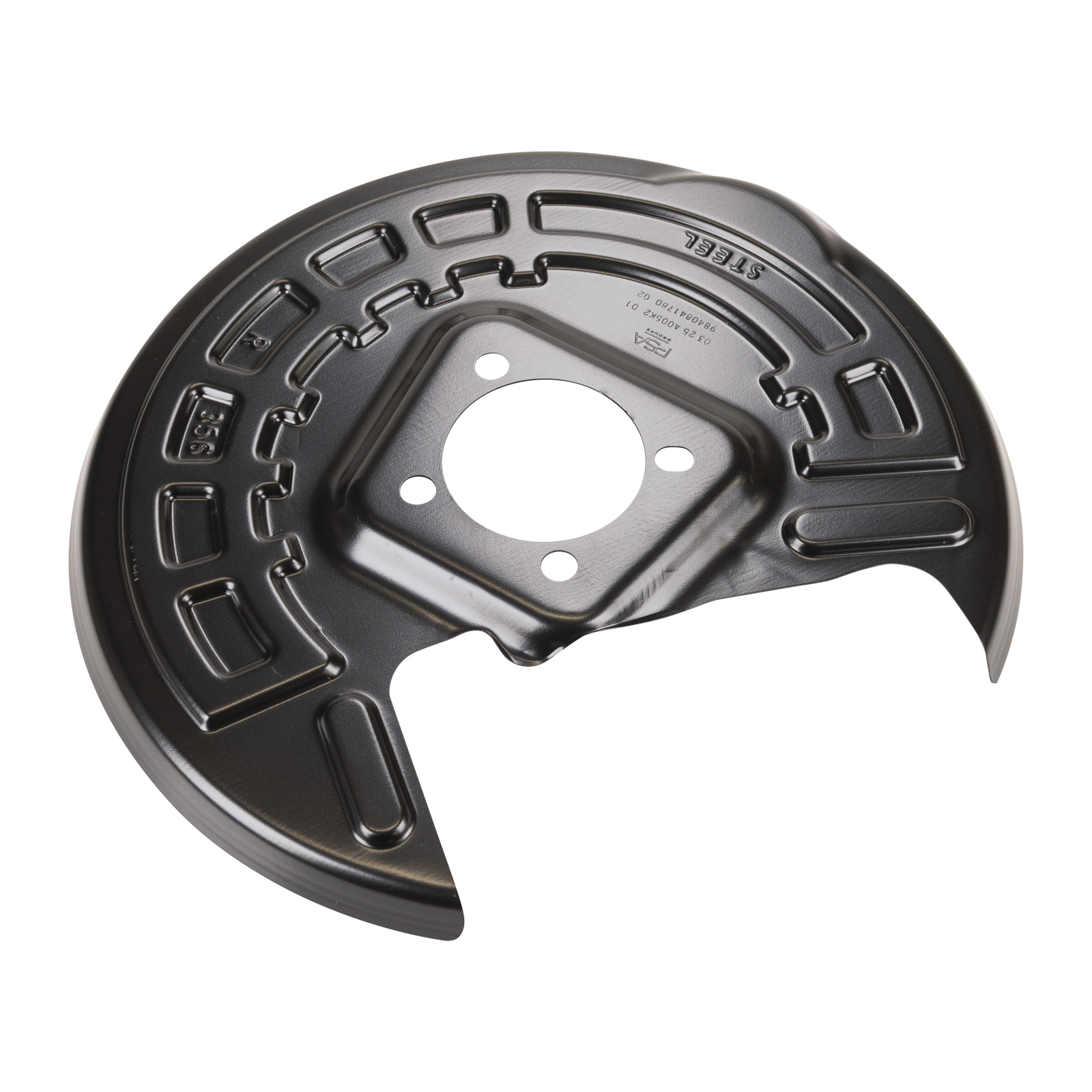 Ankerblech hinten rechts Peugeot 3008 III ab Bj. 2023 Citroen C5 Aircross ab Bj. 2025