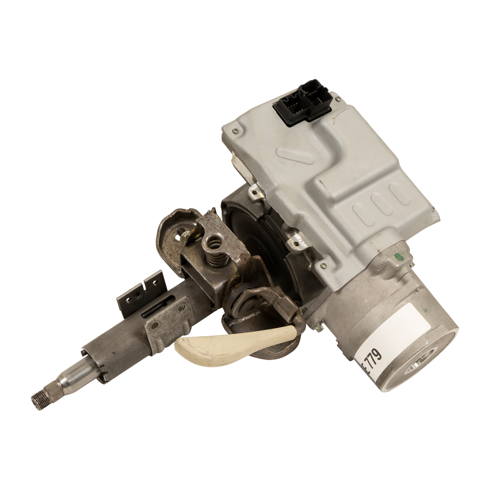 Elektronische Lenkwelle mit weißen Hebel, inneren Sensor Fiat 500 1.2 1.3 1.4 Bj. 12.2009-05.2010 Elektrische Servolenkung, ohne dynamische Stabilit