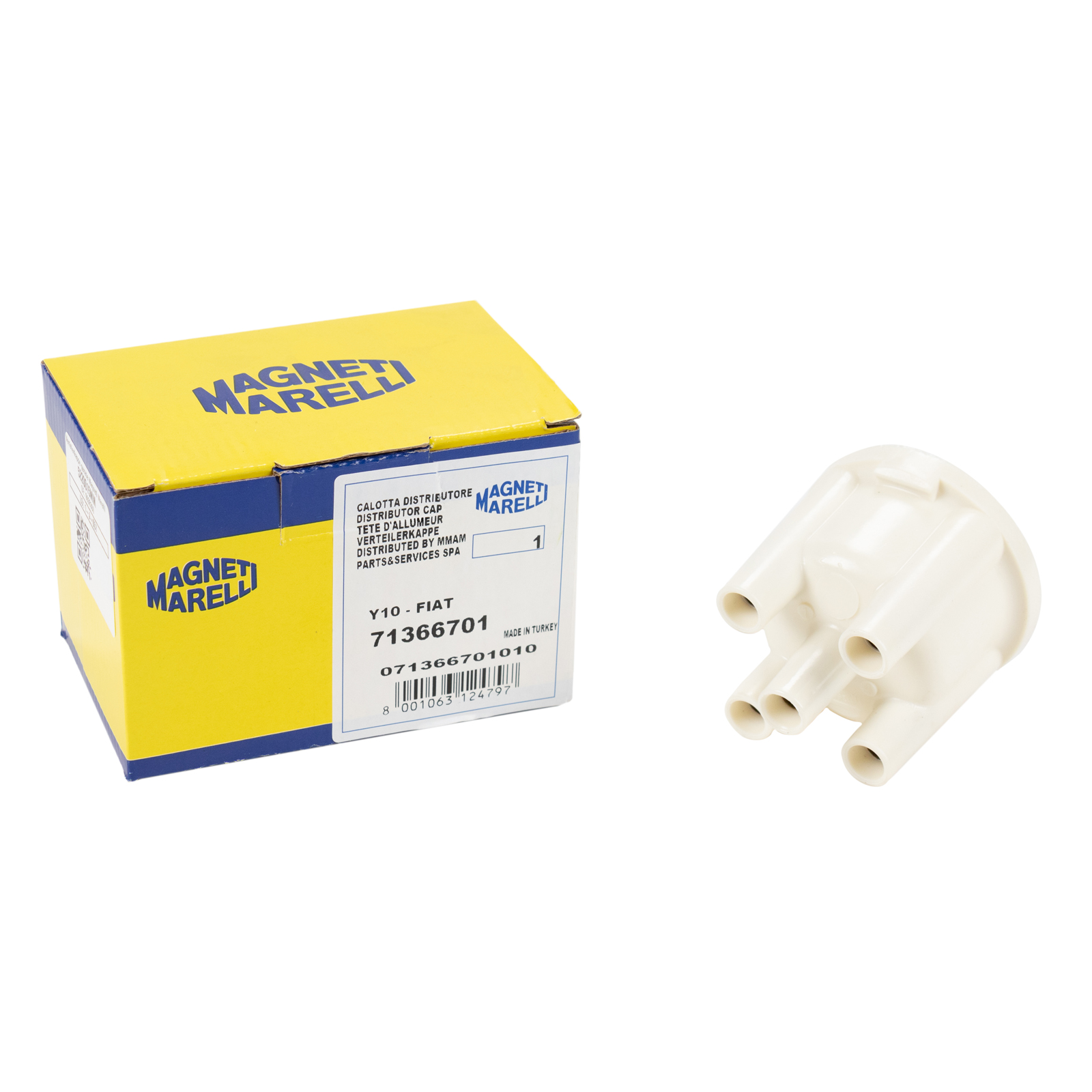 Verteilerkappe gerade Magneti Marelli Verteilerkappe gerade Fiat Uno Tipo Tempra 1372 1500 1581 SPI Lancia Delta Dedra AUTOBIANCHI Y 10 Turbo
