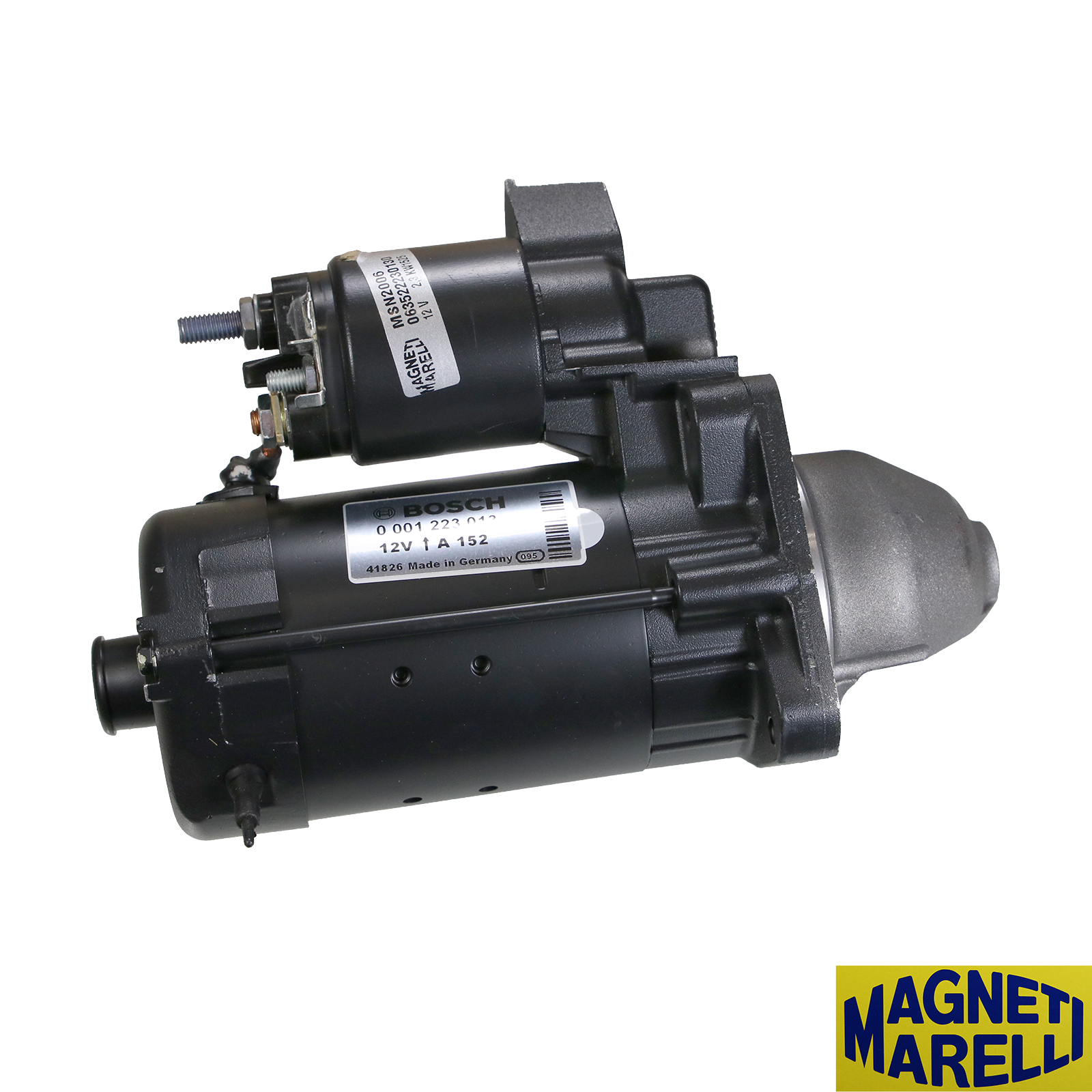 Vorgelegeanlasser Anlasser Starter Neu Magneti Marelli 2,6KW ab Bj,98 Fiat Ducato Typ 230 / 244 bis Bj. 2002 Peugeot Boxer Citroen Jumper 2,8 HDI