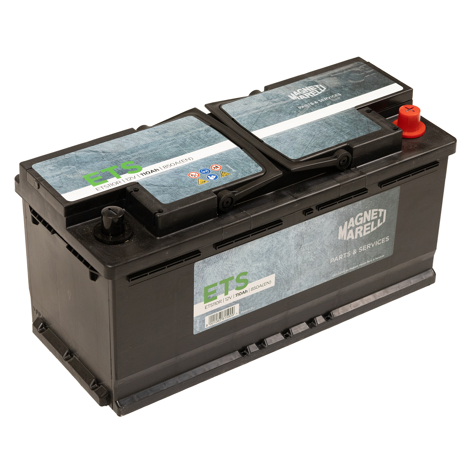 Batterie 110AH 850A ETS110R L=392 B=175 H=190 Polanordnung:DX Fiat Ducato Typ 250 auch Stop Start