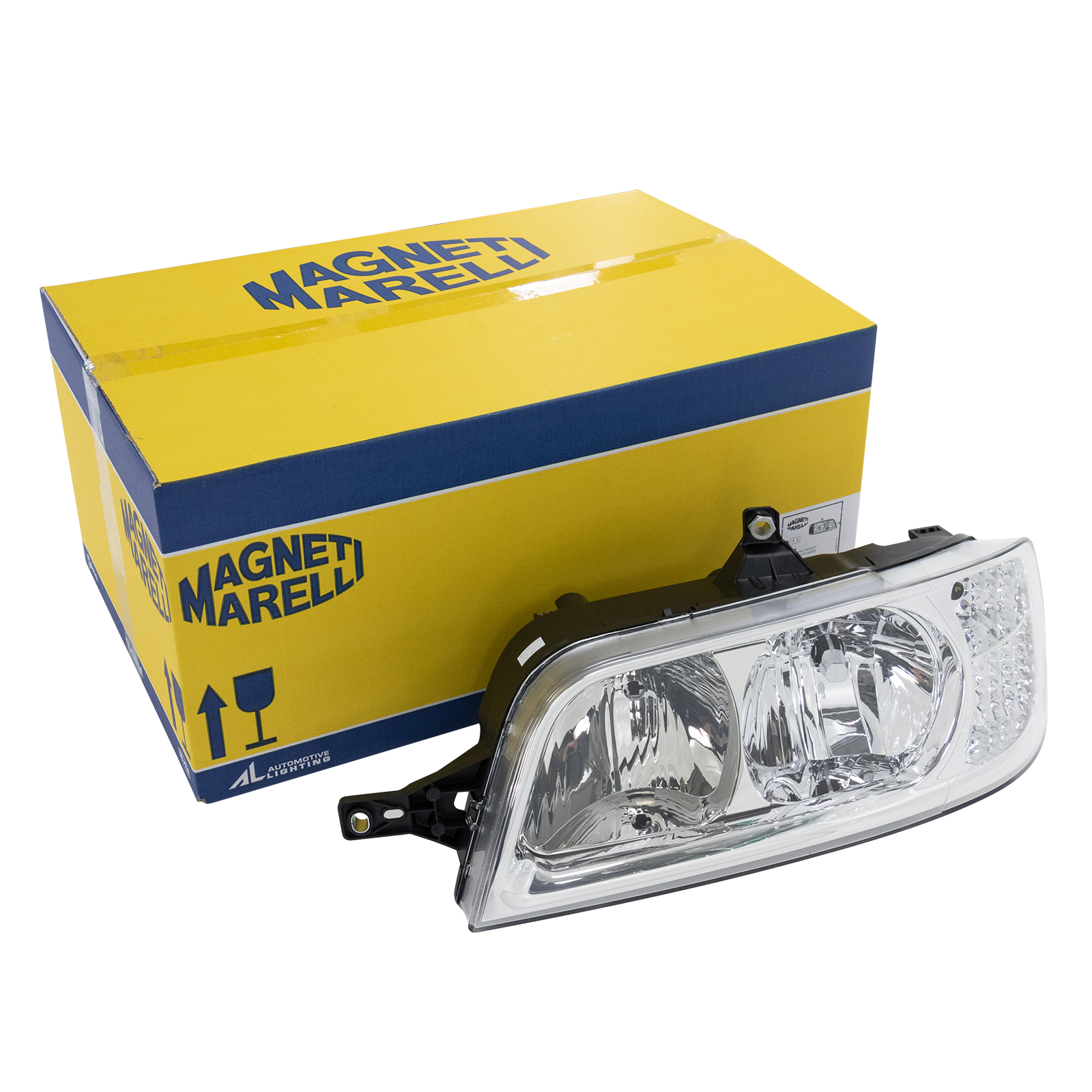 Scheinwerfer vorne links mit Stellmotor Magneti Marelli Fiat Ducato Typ 244 ab Bj. 2002 Peugeot Boxer Citroen Jumper