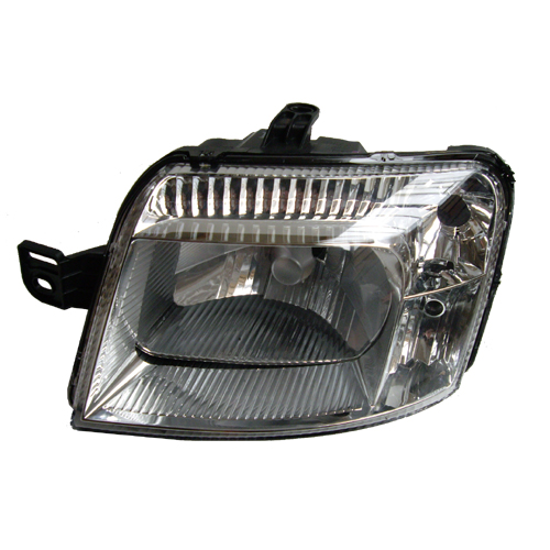 Scheinwerfer vorne links Repro Fiat Panda Typ 169 bis Bj. 04 / 2006 H4 mit Elektromotor OHNE Leuchtmittel