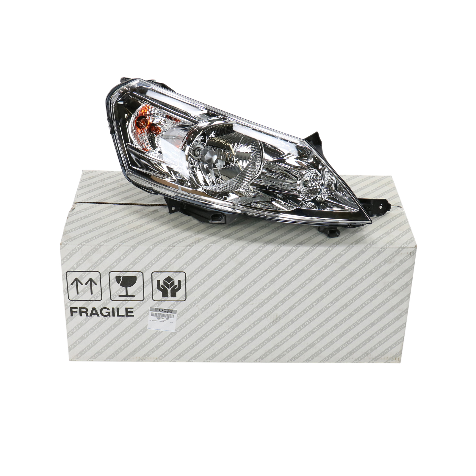 Scheinwerfer vorne rechts Fiat Scudo Nuovo ab Bj. 01 / 2007 H4 für Fzg. mit Leuchtweitenregulierung