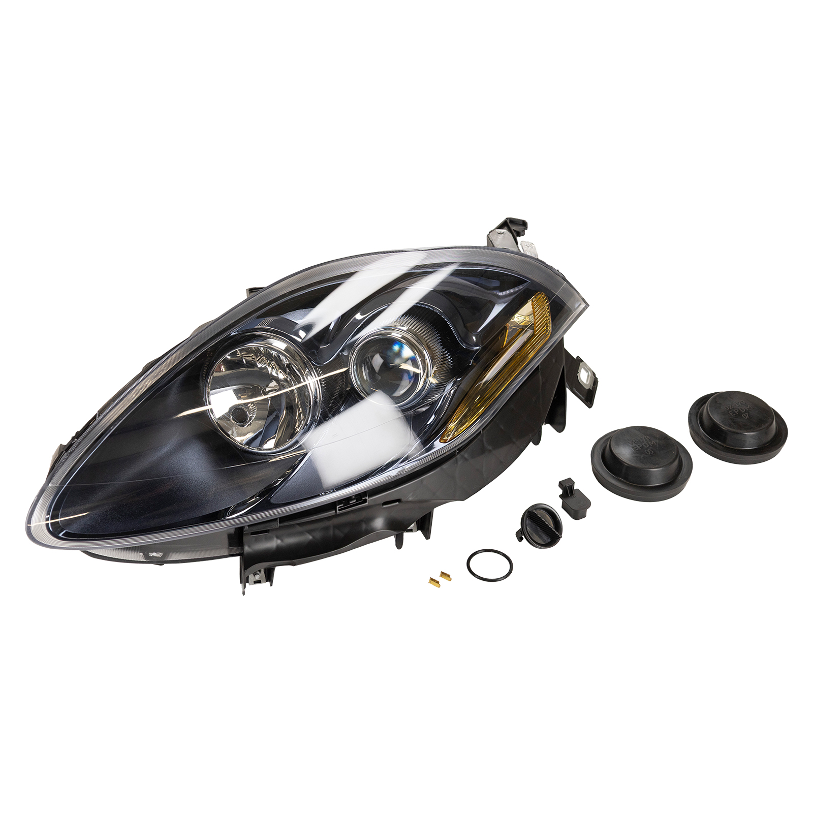 Scheinwerfer vorne links H1 / H1 Fiat Bravo ab Bj. 2007 mit Stellmotor für LWR