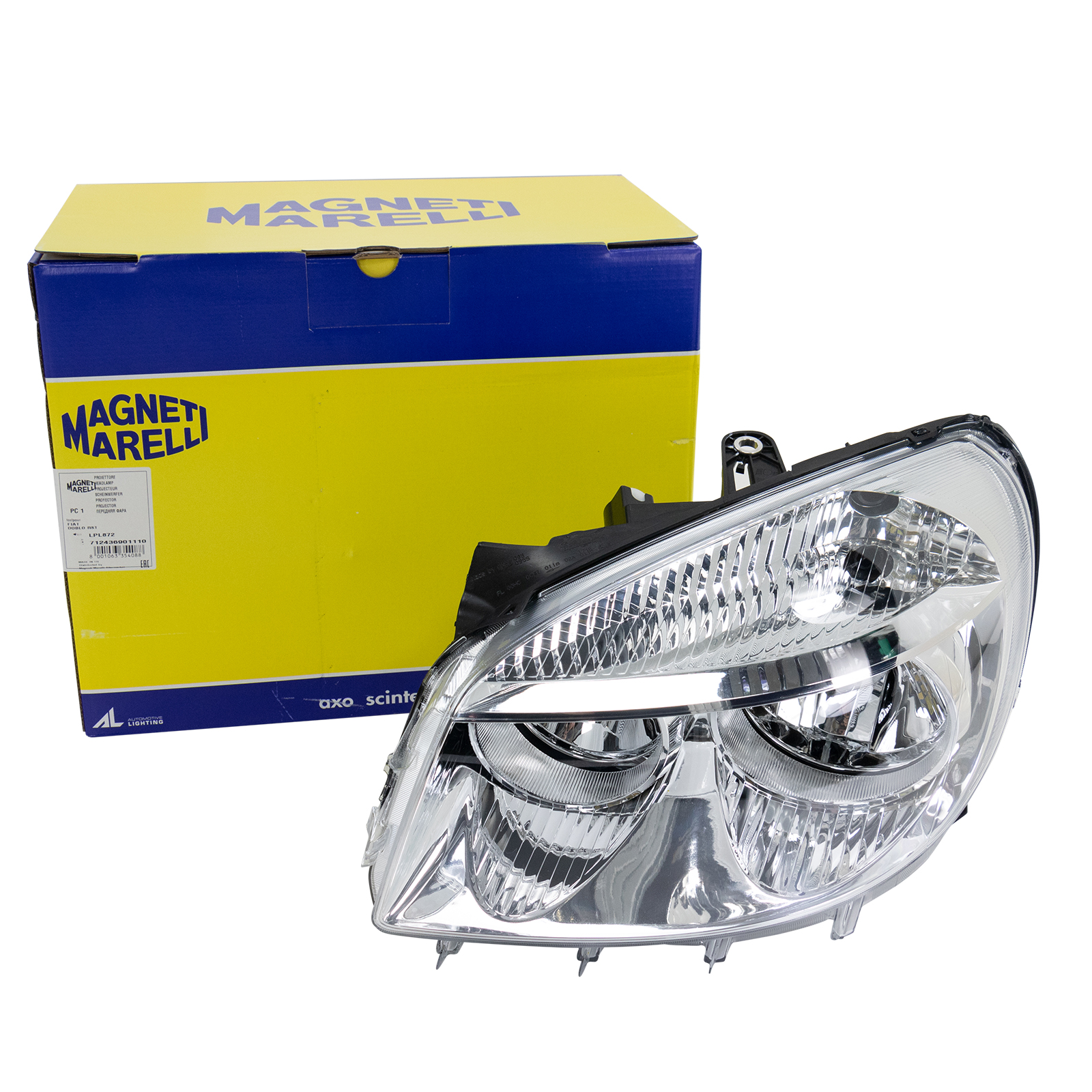 Scheinwerfer vorne links H1 / H7 Magneti Marelli Fiat Doblo Typ 223 ab Bj. 2005