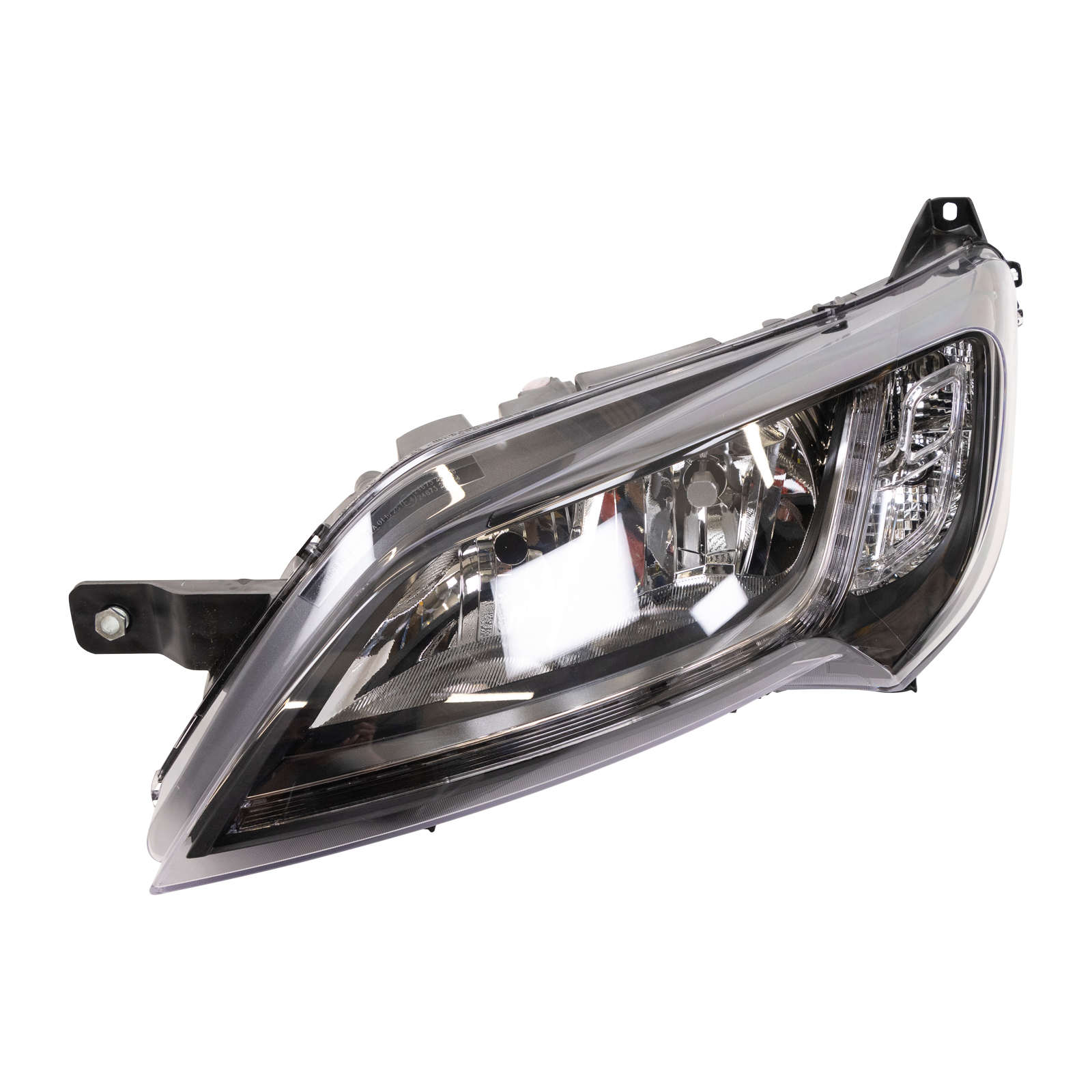 Scheinwerfer schwarz links ab Bj,2014 Fiat Ducato Typ 250 mit LED Peugeot Boxer Citroen Jumper ECE-Prüfnummer: E24 6266 - 6267 ohne Steuergerät