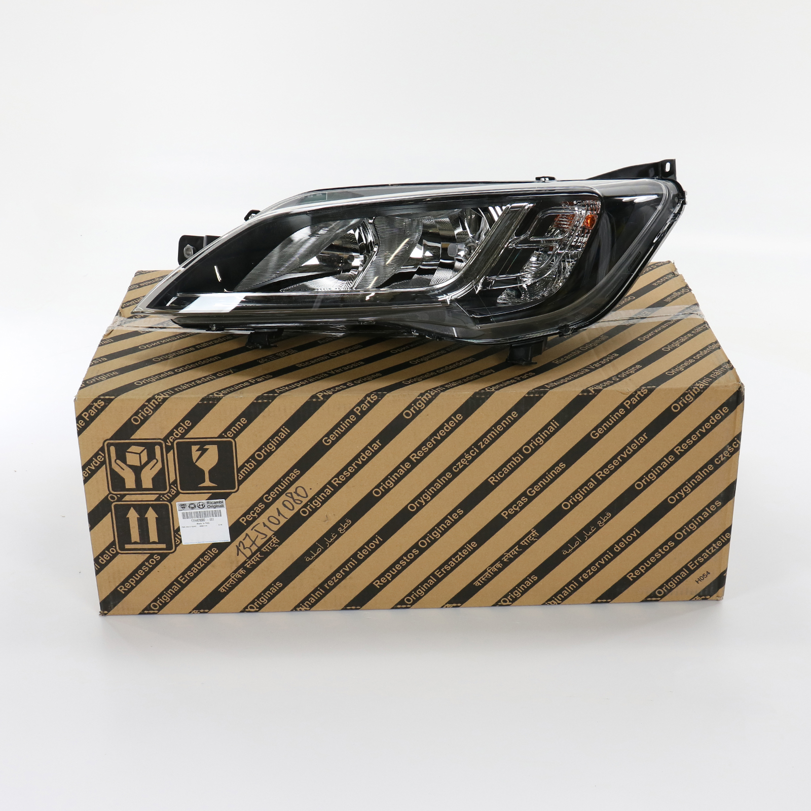 Scheinwerfer ohne LED schwarz links>2014 original Fiat Ducato Typ 250 Peugeot Boxer Citroen Jumper ECE-Prüfnummer: E24 6266 - 6267