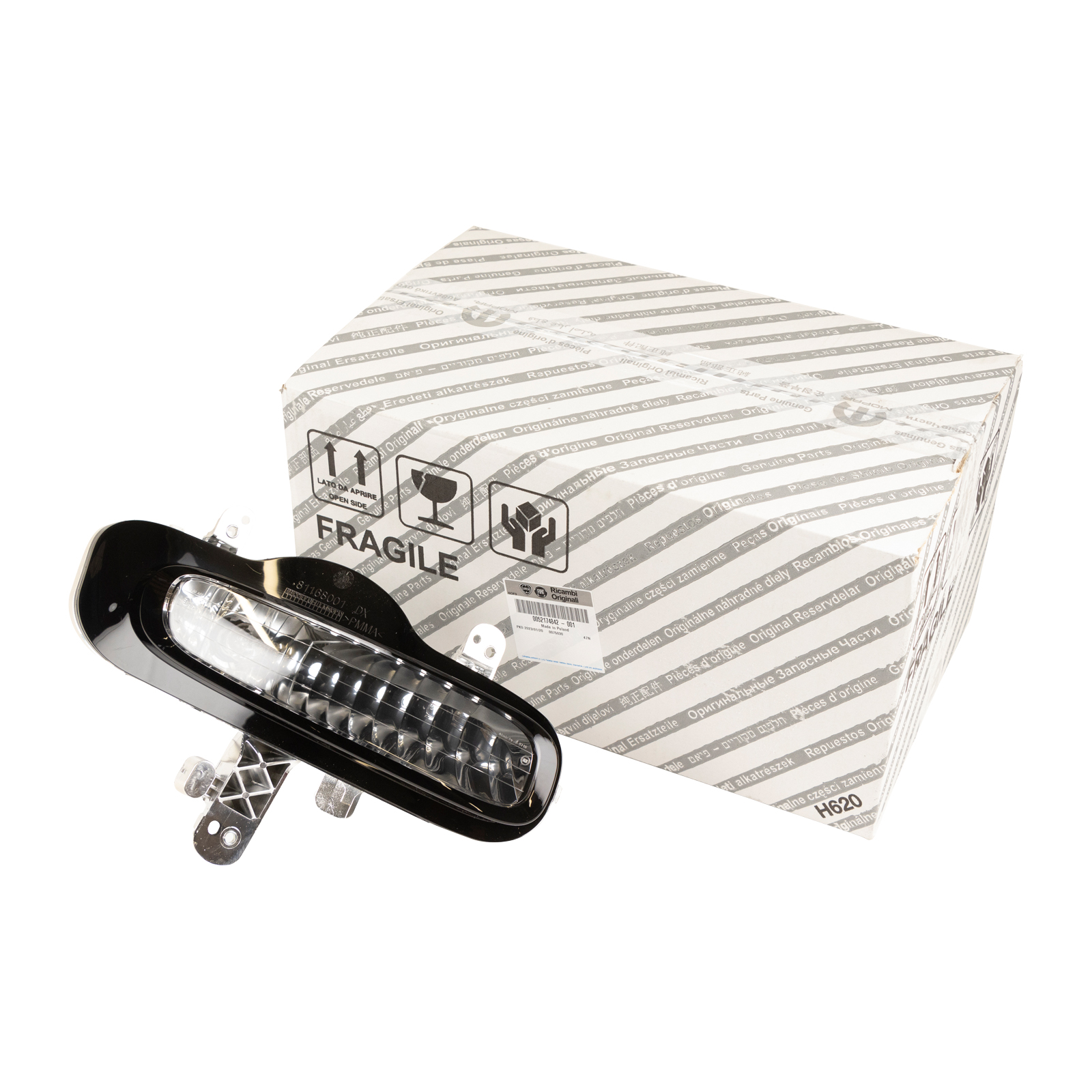 Tagfahrleuchte rechts Original Fiat Panda Typ 312 ab Bj. 03 / 2012 Ausstattung: Trekking, Climbing Karosserieart: lim. mit großer Heckklappe