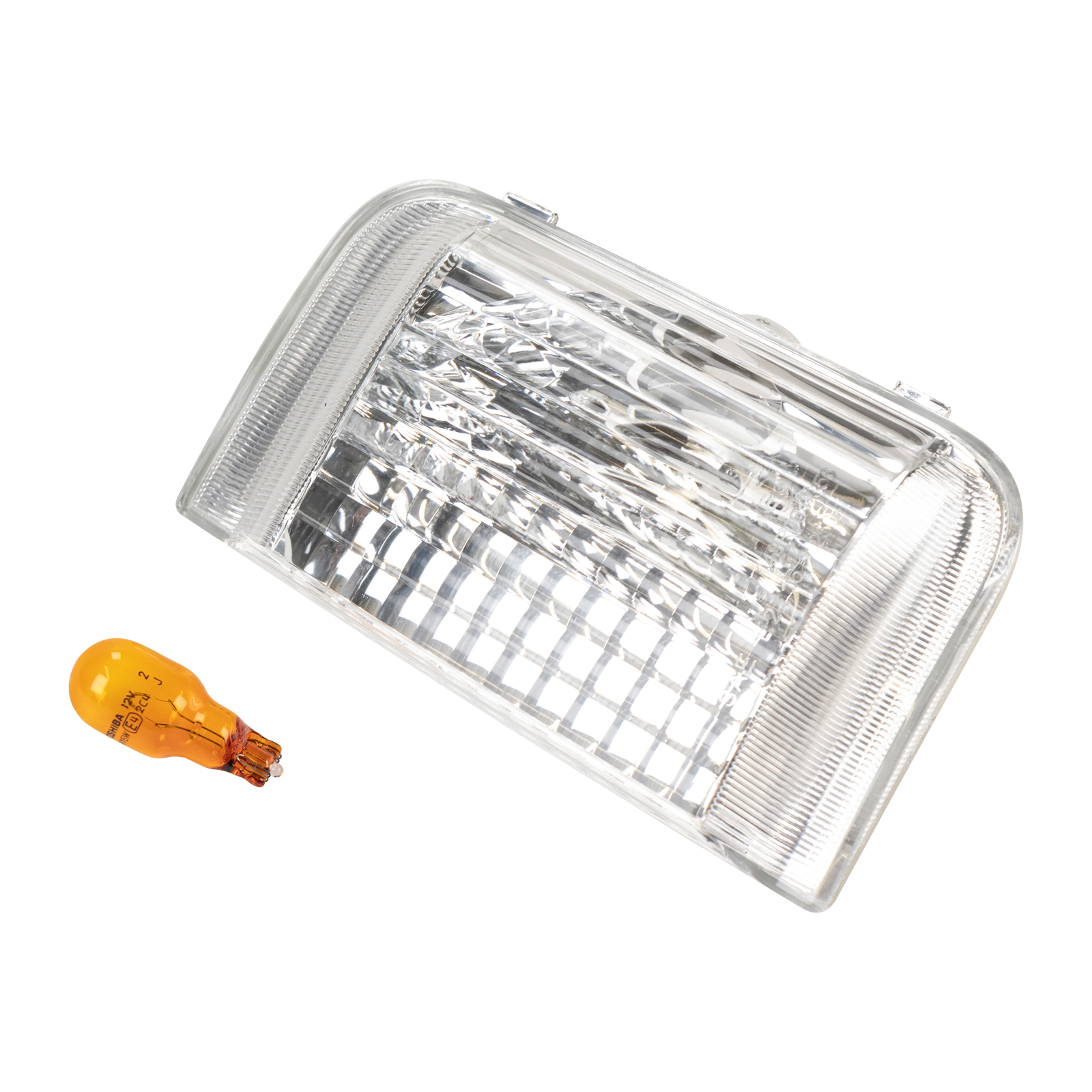 Blinkerkappe rechts im Spiegel für 16 Watt Blinker inkl. Glühbirne Fiat Ducato Typ 250 Peugeot Boxer, Citroen Jumper