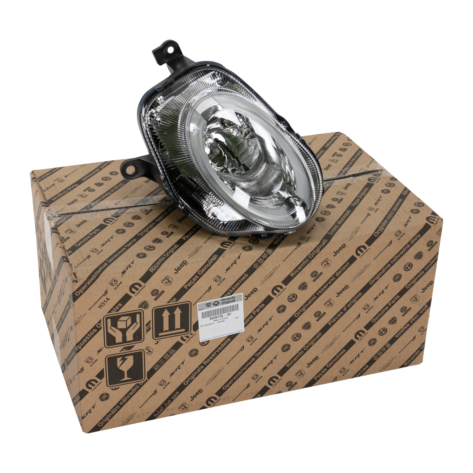 Fernscheinwefer Tagfahrlicht rechts Fiat 500 MCA MY 2015 HSW FIAT 500 Highbeam+Daydrive 2015