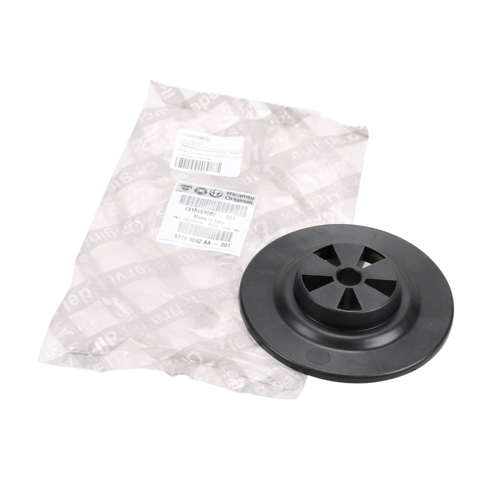 Befestigungsscheibe Reserverad Fiat Ducato Typ 280 / 290 / 230 / 244 / 250 Peugeot Citroen