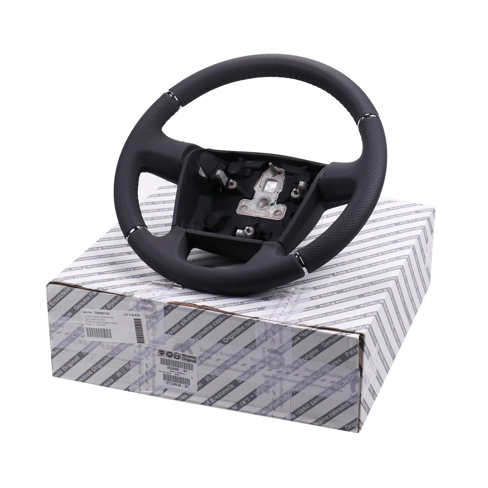 Lenkrad Leder Lederlenkrad Fiat Ducato Typ 250 Citroen Jumper Peugeot Boxer