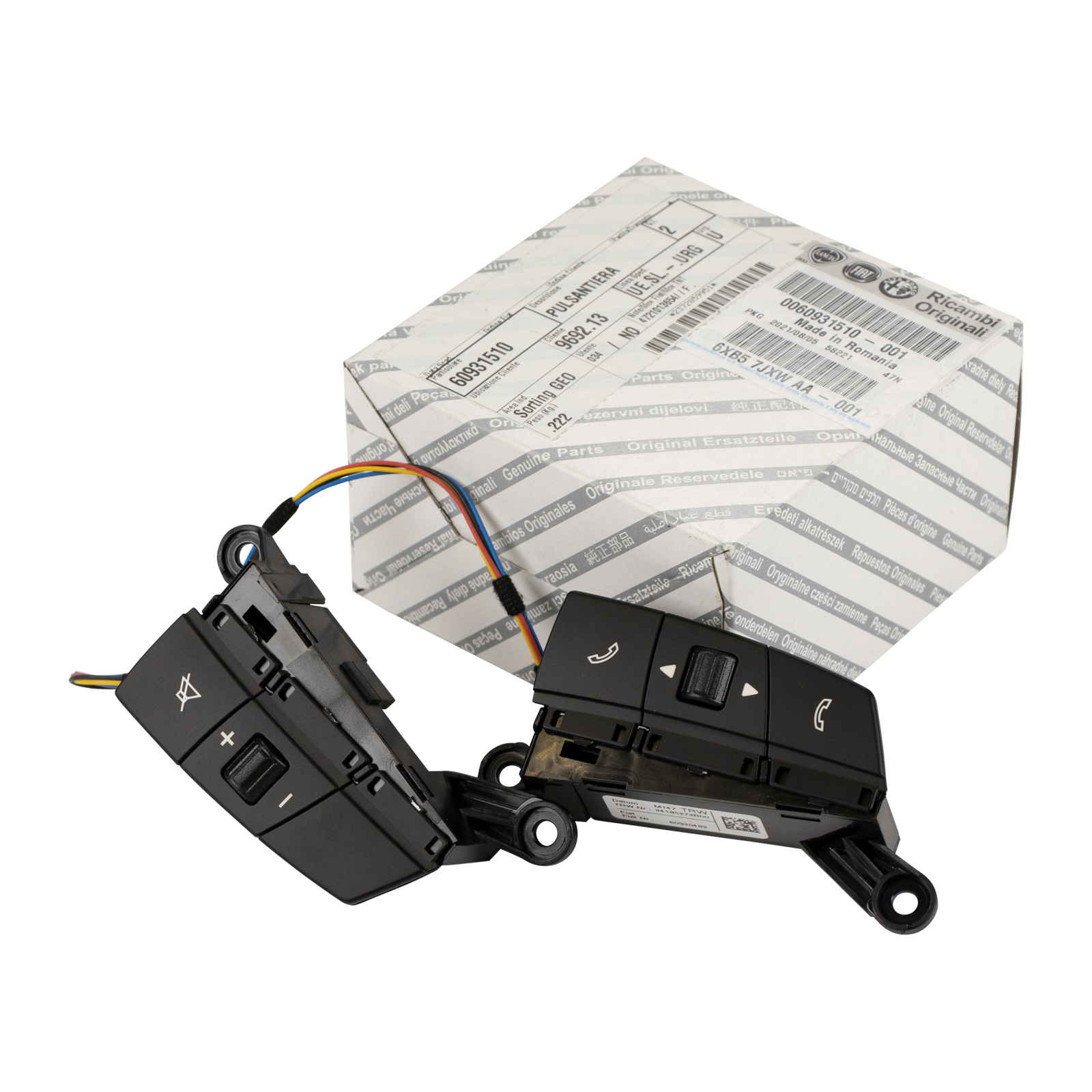 Schalttafel für das Lenkrad, Schalter am Lenkrad Fiat Ducato ab Bj. 2014