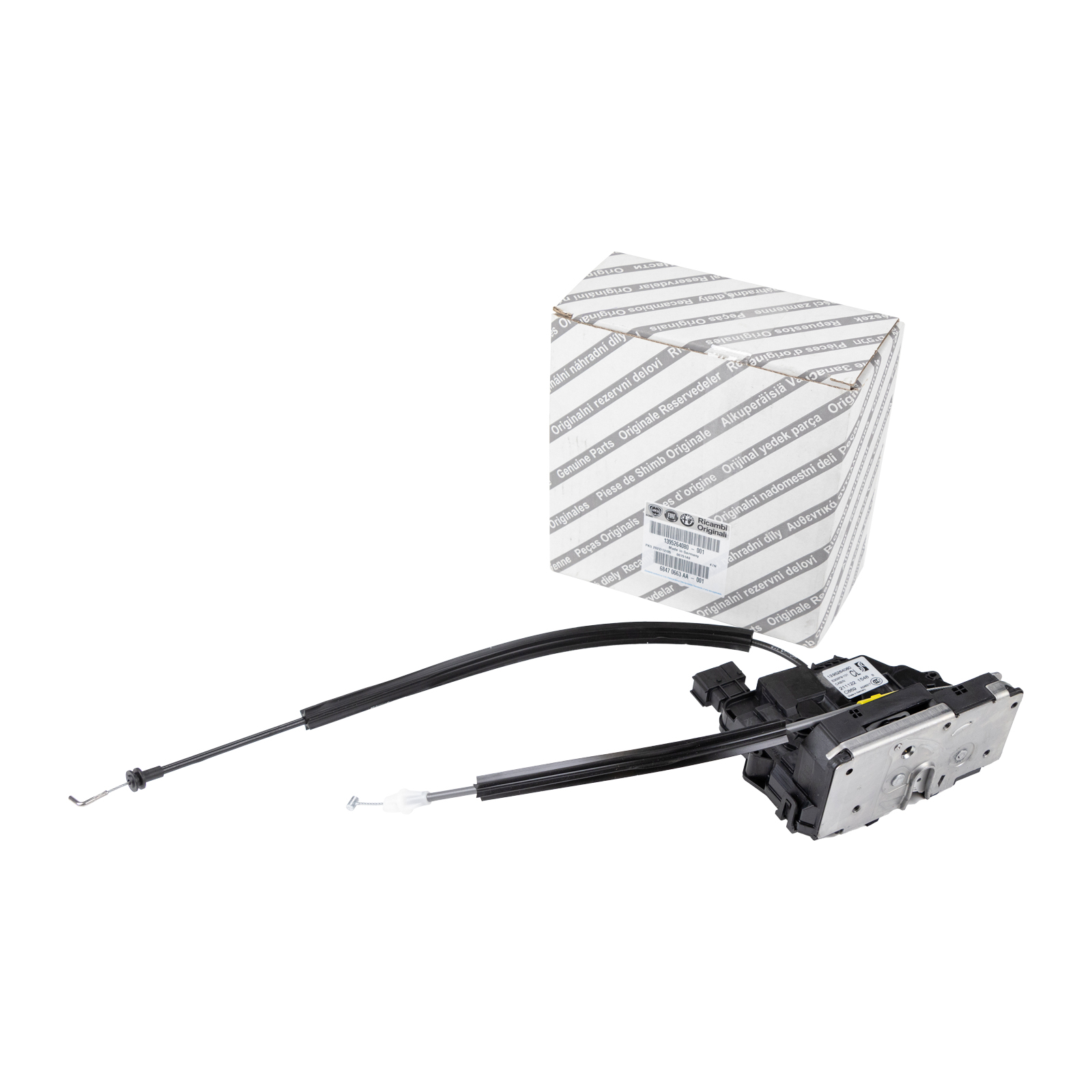 Türschließ und Öffnungsmechanismus, Türschloss vorne rechts Fiat Ducato ab Bj. 27 / 07 / 2018 Karosserie: Crew Cabin, Van, Teilverglast, Verglast