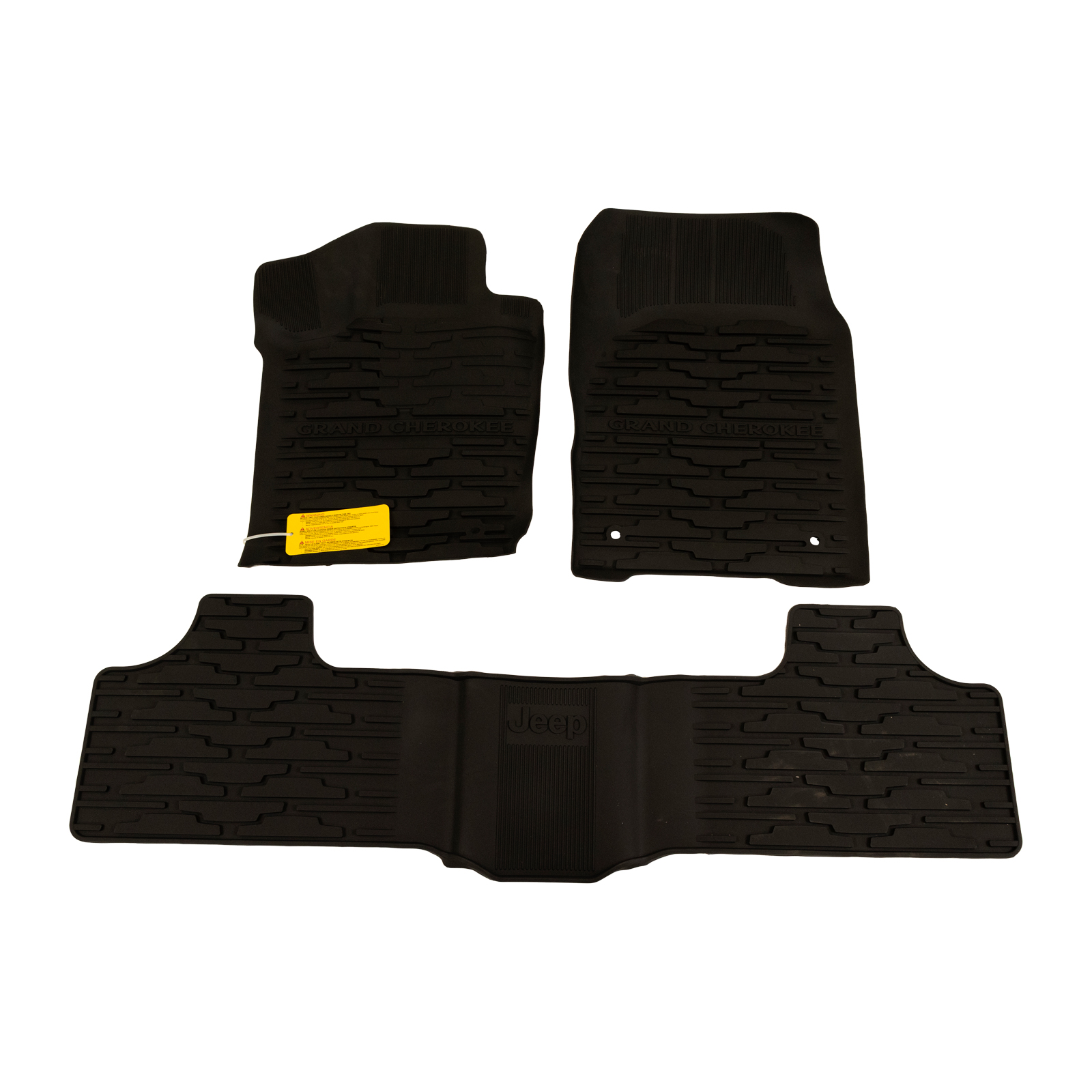 Fußmatten-Satz Gummi Jeep Grand Cherokee mit Jeep Logo