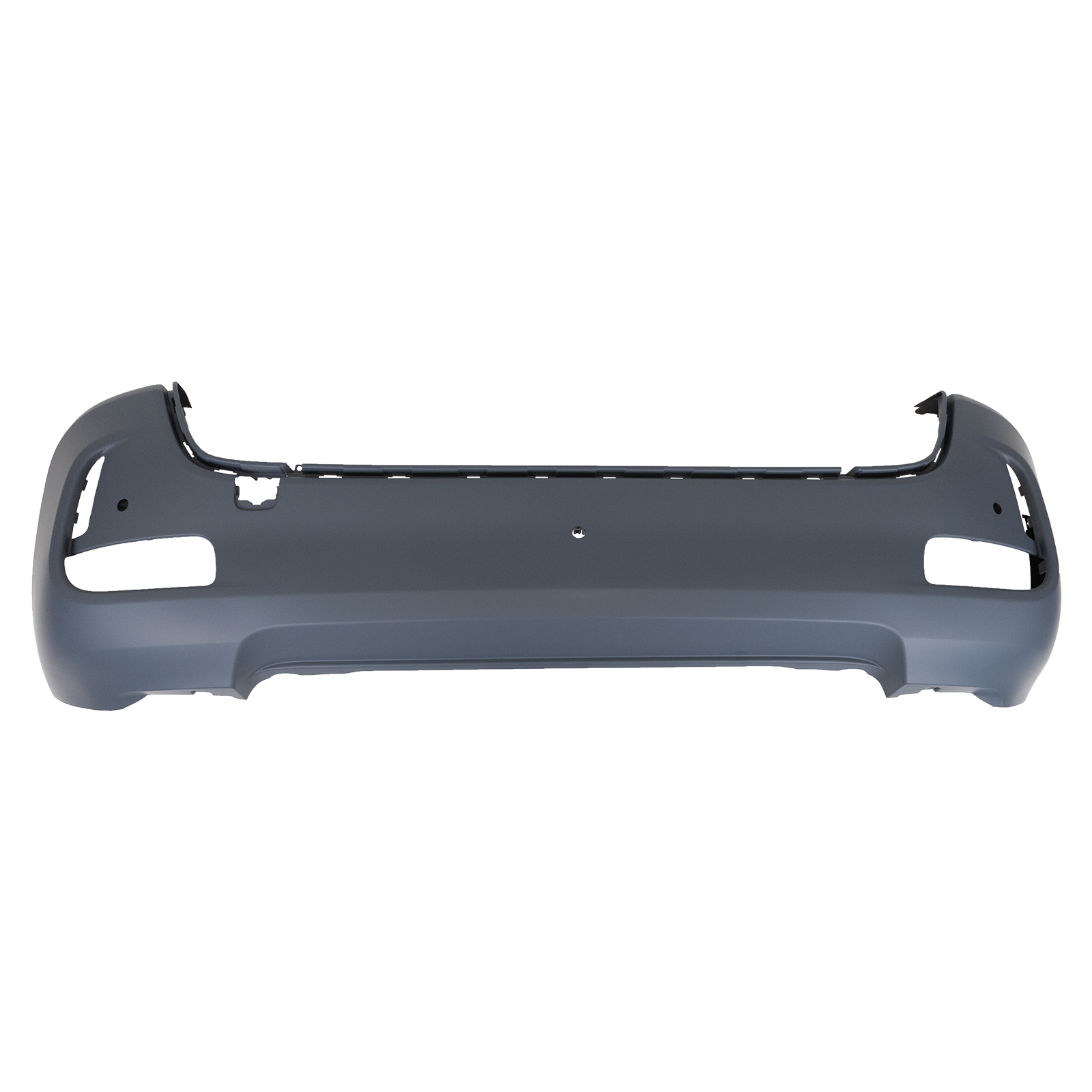 Stoßstange hinten Abarth 500 ab Bj. 2016 mit Vorrichtung für Parksensoren, Grundiert geliefert