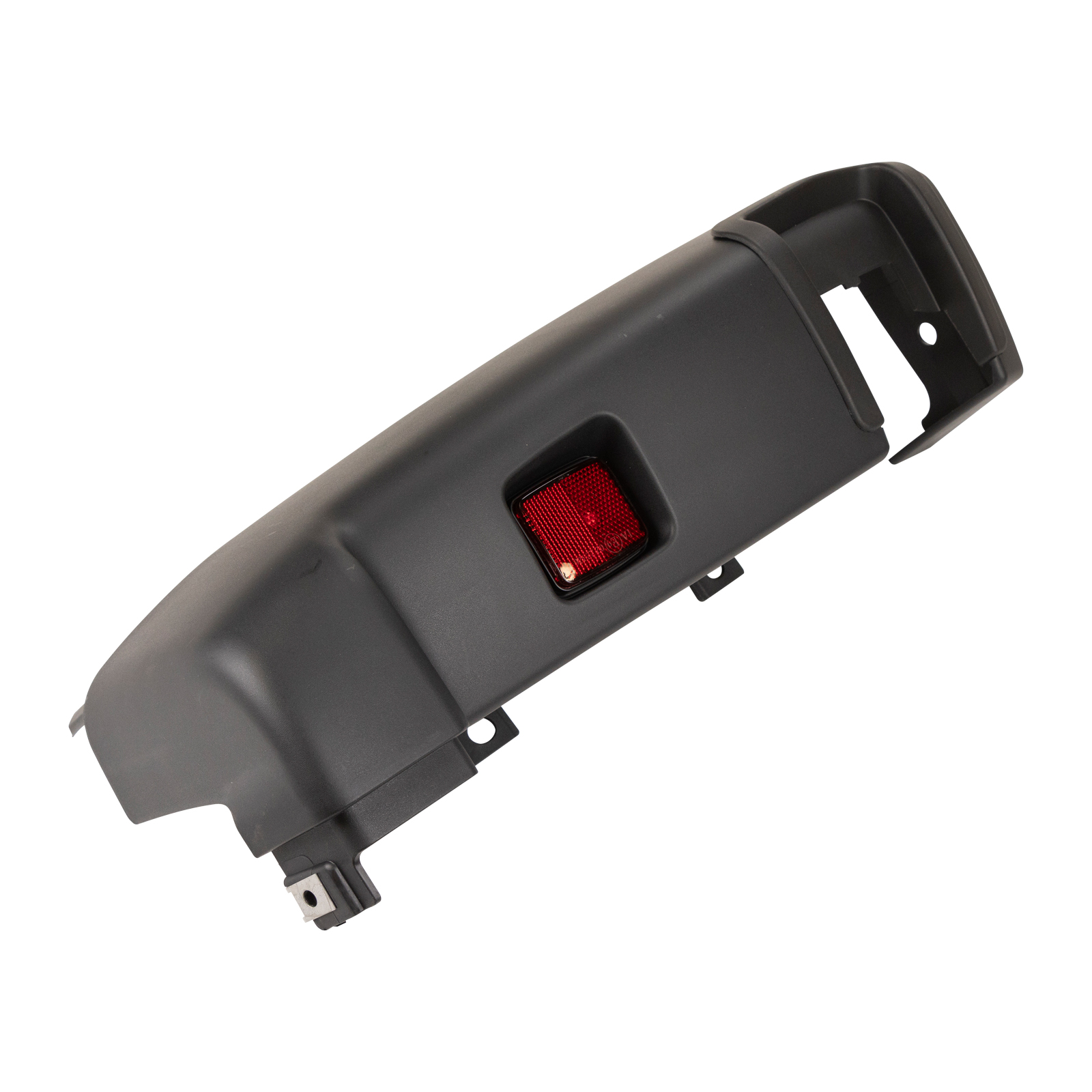 Stoßstangenecke schwarz li 270° mit Reflektor