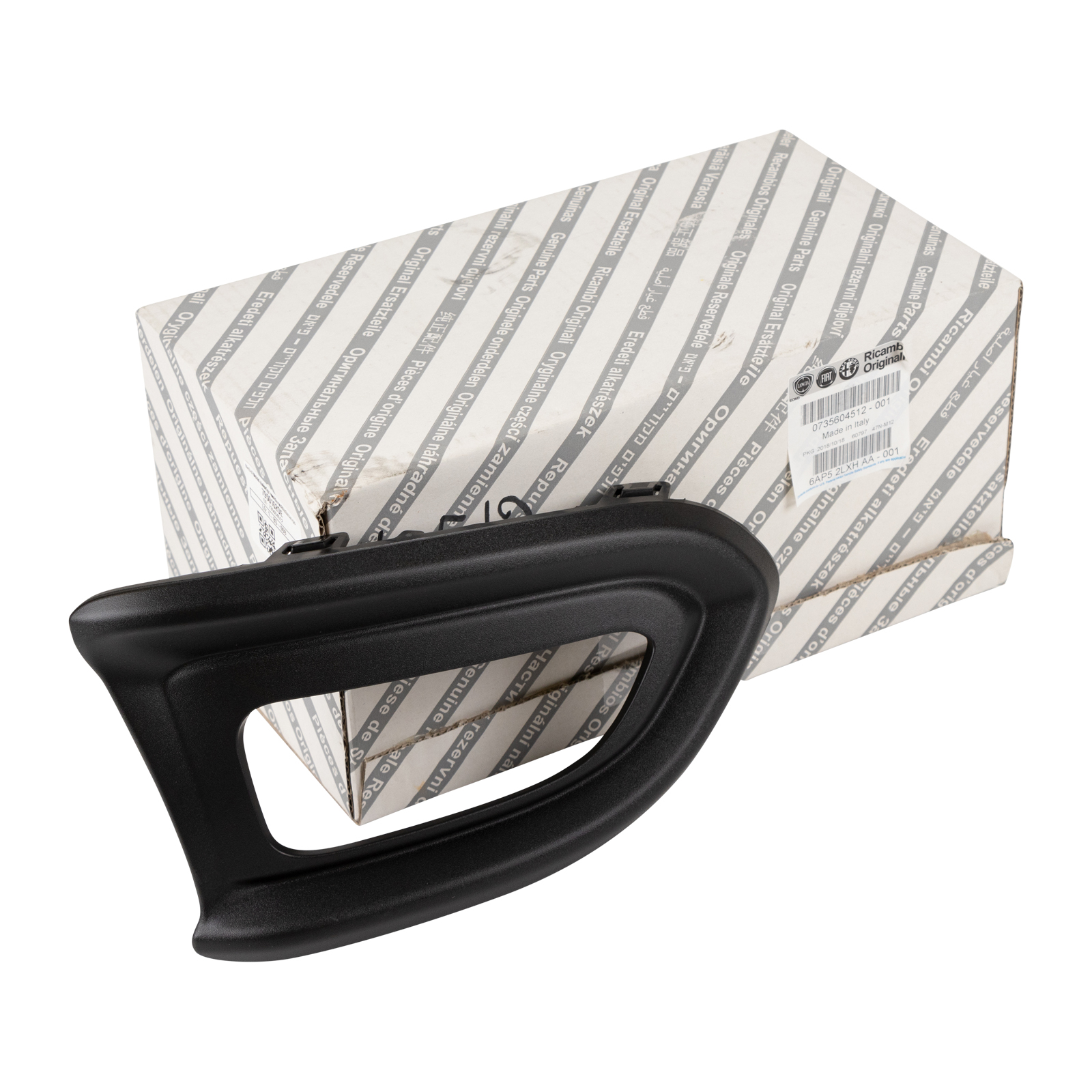 Verkleidung rechts seitlich Nebelscheinwerfer vordere Stoßstange Fiat 500X ab Bj. 2015 ohne Extra Serie, ohne Nebelscheinwerferstreifen