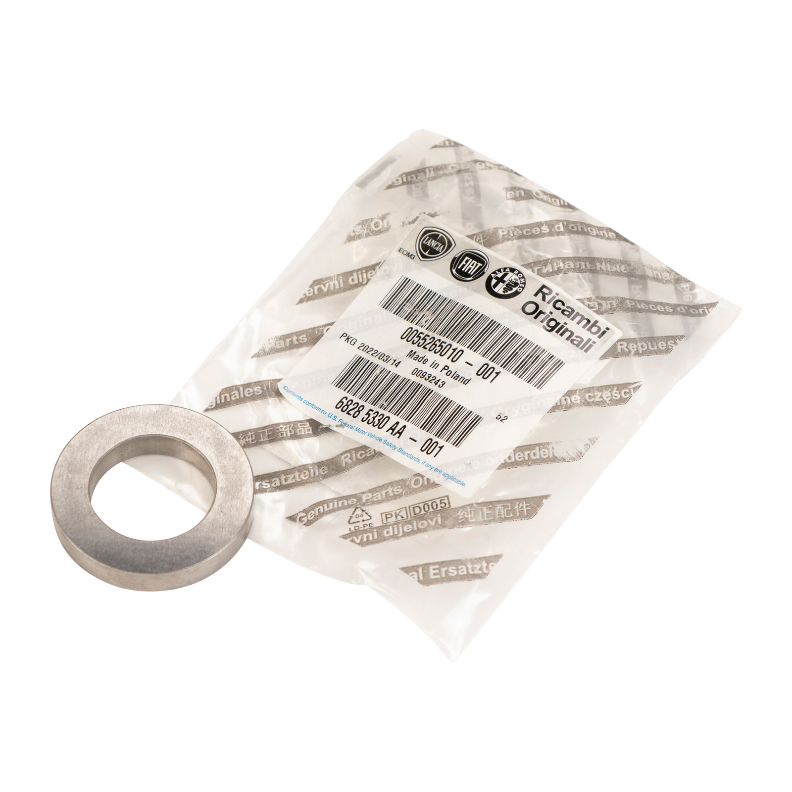 Abstandsstück Getriebe Fiat, Alfa Romeo, Lancia