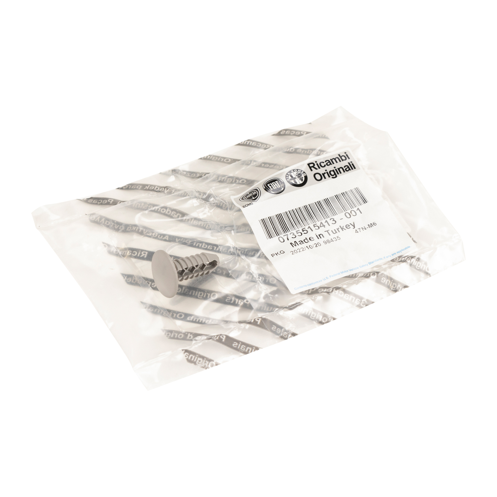 Knopf für den Dachhimmel innen Fiat Fiorino-Qubo ab Bj. 2007 Fiat Doblo ab Bj. 2015