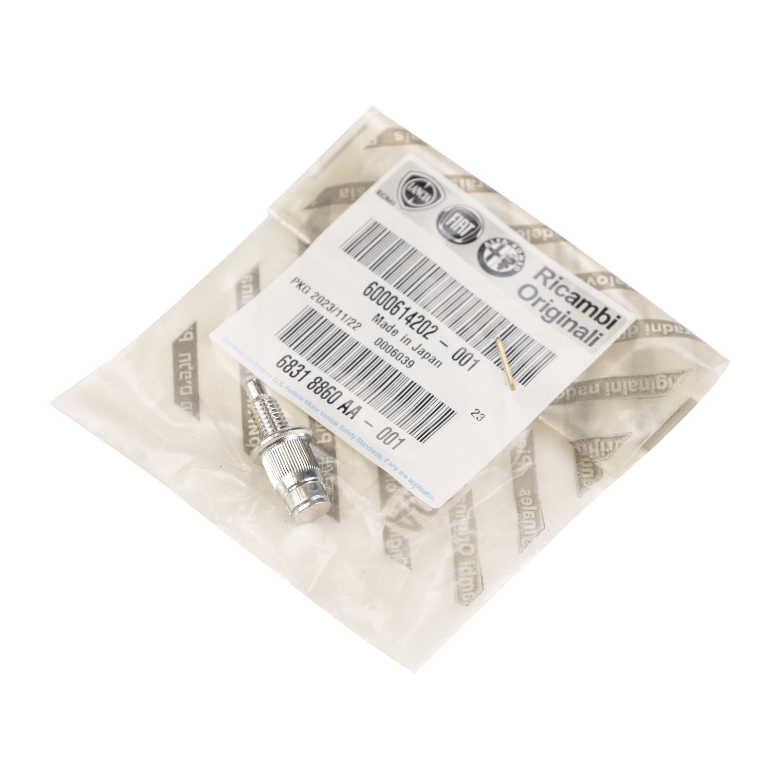 Schraube für die vordere Stoßstange Fiat 124 Spider Bj. 2016-2020 Abarth 124 Spider Bj. 2016-2020