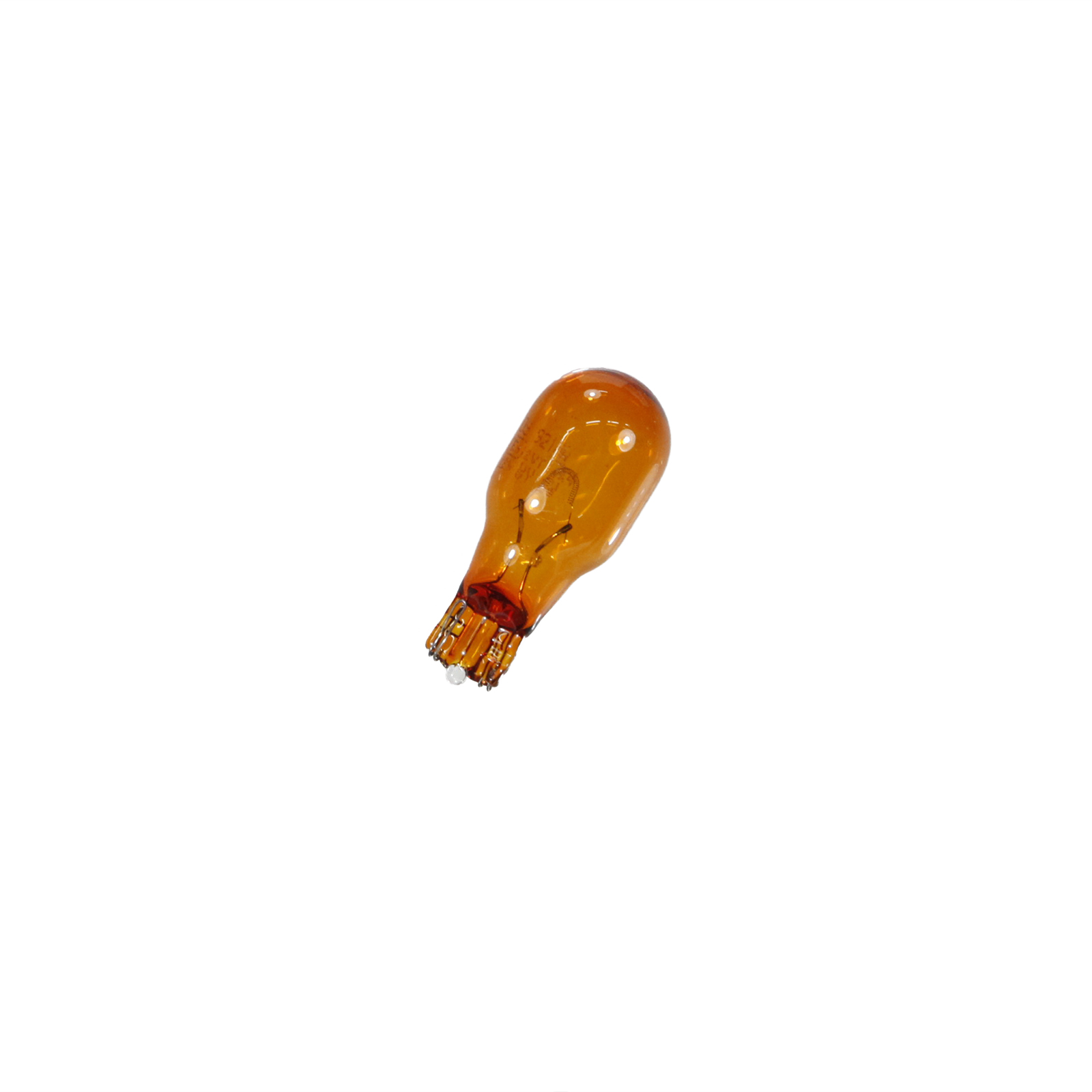 Glassockellampe 12V 16W orange WY16W 16W W2,1x9,5d