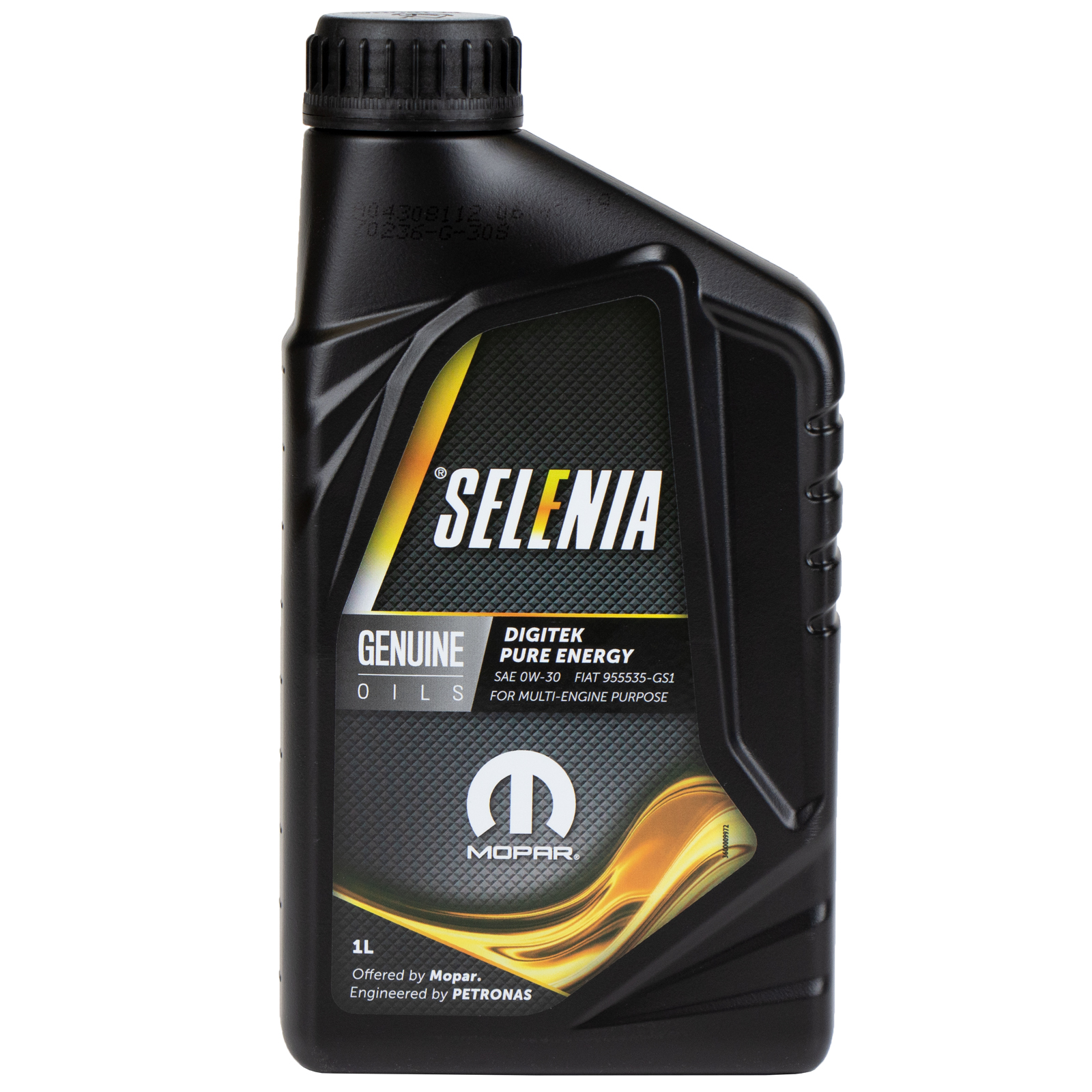 Motoröl Selenia DigiteK Pure Energy 0W30 1 Liter für Digitek Motoren 0,9 TwinAir FREIGABE Fiat 9.55535 GS1 CTR F020.B12 0W-30