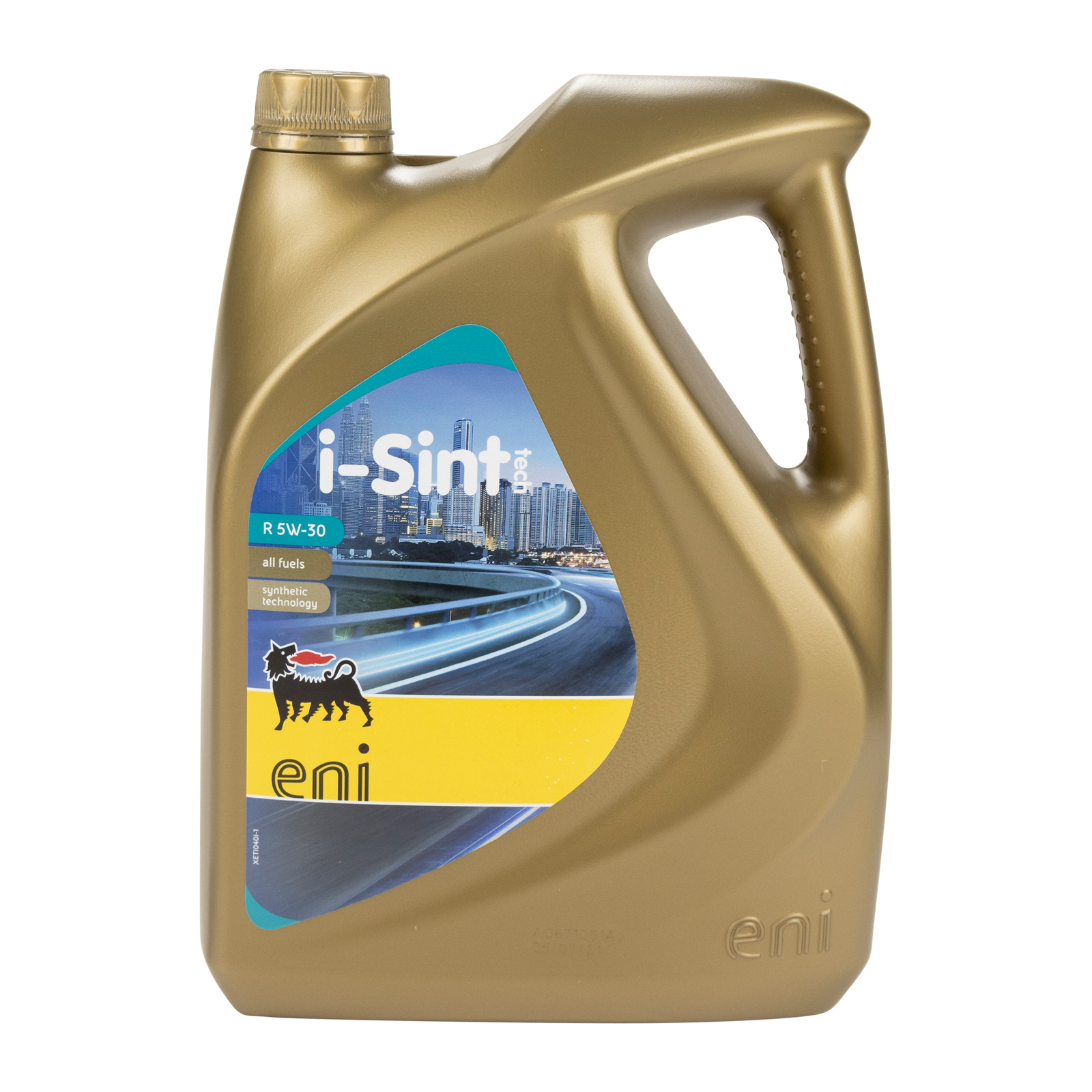 Eni i-Sint tech R SAE 5W-30 5 Liter modernes High-Tech Motorenöl mit einem breiten Anwendungsbereich für den Einsatz bei Renault-Dieselmotoren mit Pa