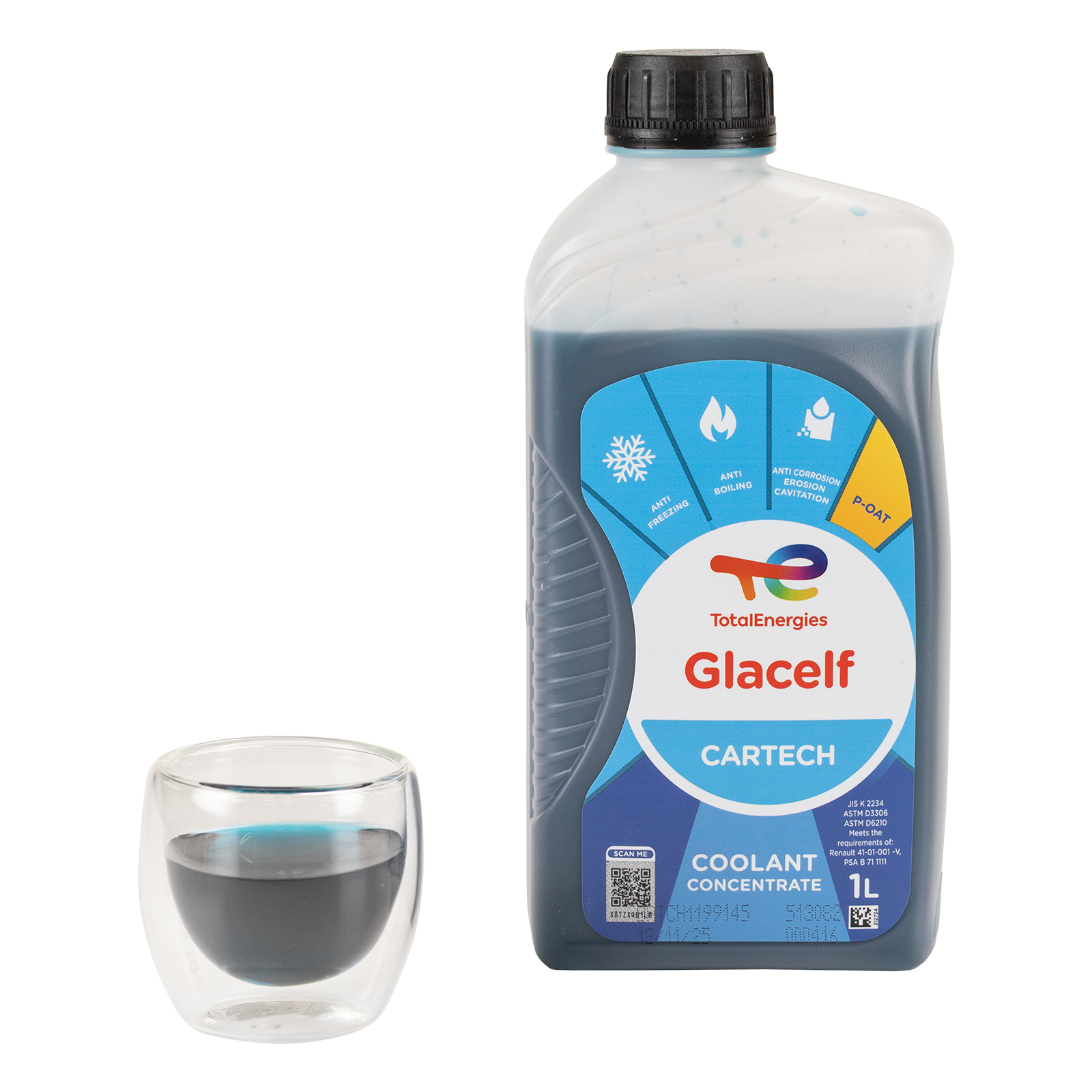 Total GLACELF CARTECH 1 Liter Konzentrat PSA B71 5110, FCA 9.55523