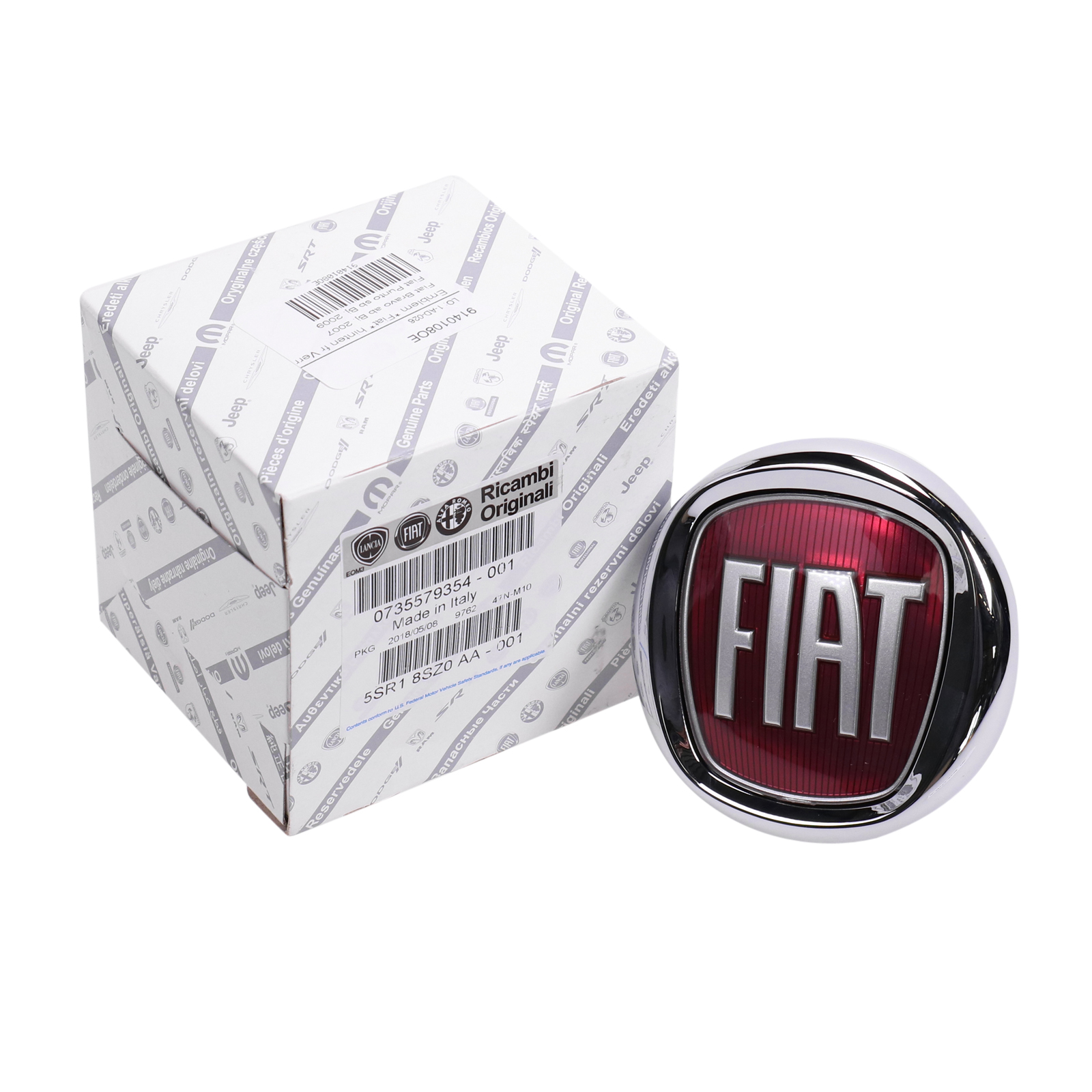 Emblem *Fiat* hinten für Verriegelung Fiat Bravo ab Bj. 2007 Fiat Punto sb Bj. 2009