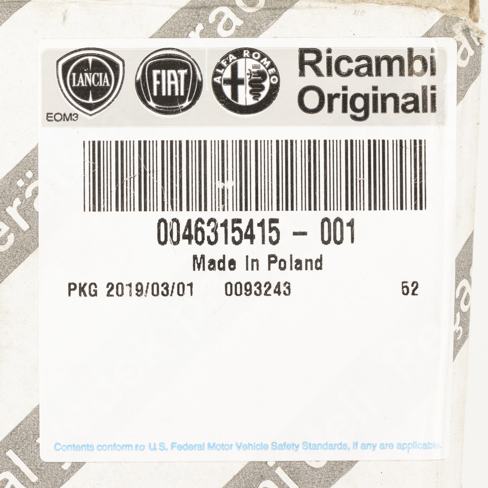 Schalthebelmanschette Fiat 500 ab Bj. 2007